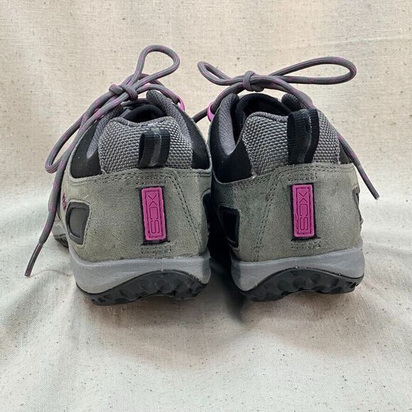 Rockport Hydro-Shield Waterproof Gray Purple Hiking Walking Shoes Women’s 6 EU36 - Picture 4 of 12